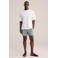 WE Fashion seersucker zwemshort groen