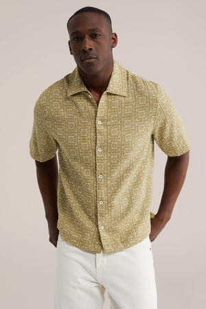 relaxed casual overhemd groen