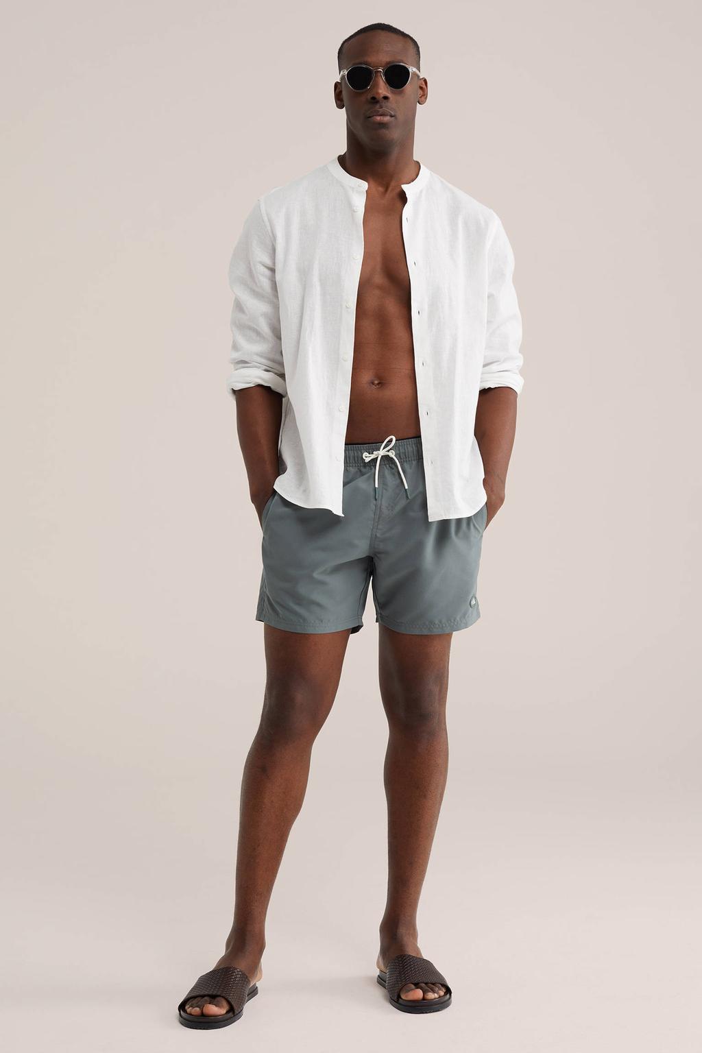 WE Fashion zwemshort grijs
