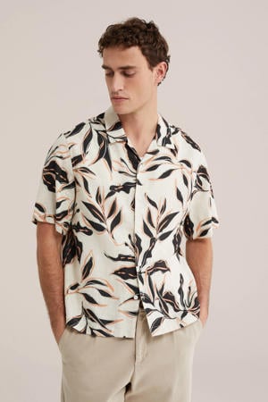 relaxed casual overhemd beige