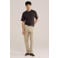 WE Fashion regular fit T-shirt - donkerbruin
