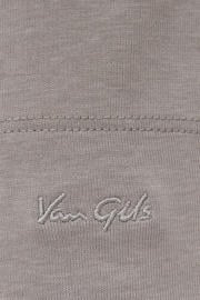 thumbnail: WE Fashion regular fit T-shirt - grijs/taupe