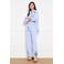 LOLALIZA gestreepte blouse blauw