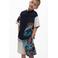 Desigual Spider-Man T-shirt donkerblauw