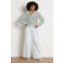 LOLALIZA wide leg jeans light blue denim