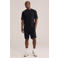 WE Fashion relaxed T-shirt zwart