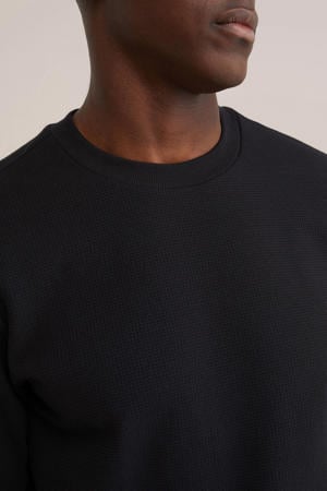 relaxed T-shirt zwart