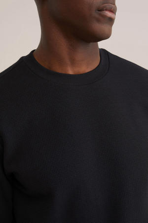 relaxed T-shirt zwart