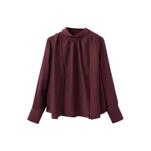 Mango top donkerrood afbeelding