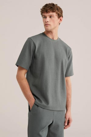 relaxed T-shirt groen