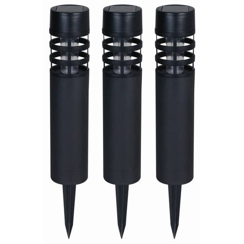 Wehkamp Luxform tuinlamp solar Montelimar (set van 3) aanbieding