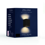 thumbnail: ZOLUNA solar wandlamp buiten Marga