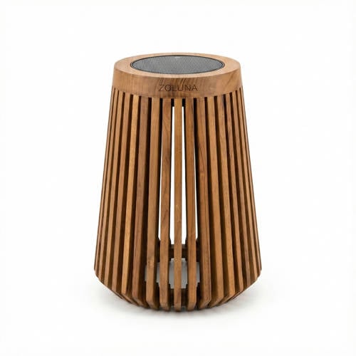 ZOLUNA lamp teak collectie Lon – bruin