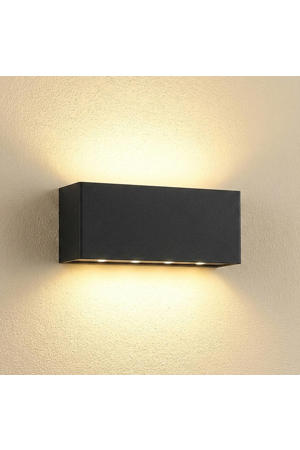solar wandlamp buiten Bas