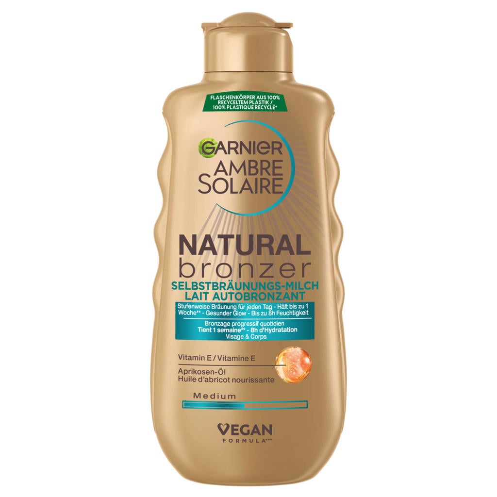 Garnier Ambre Solaire Natural Bronzer Zelfbruinende Melk - 175ml