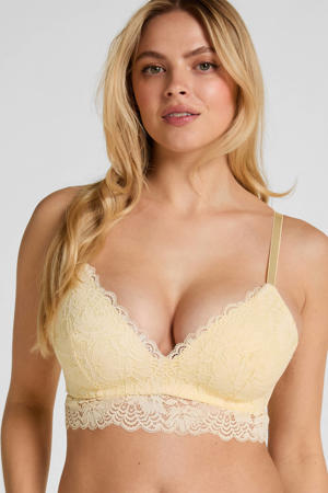 voorgevormde bralette Andrea lichtgeel