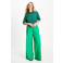 POM Amsterdam gestreept T-shirt groen