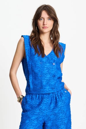 top blauw