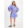 POM Amsterdam zomerjurk blauw