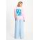 POM Amsterdam sweater met backprint lichtroze