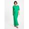 POM Amsterdam T-shirtjurk zomerjurk met glitter groen