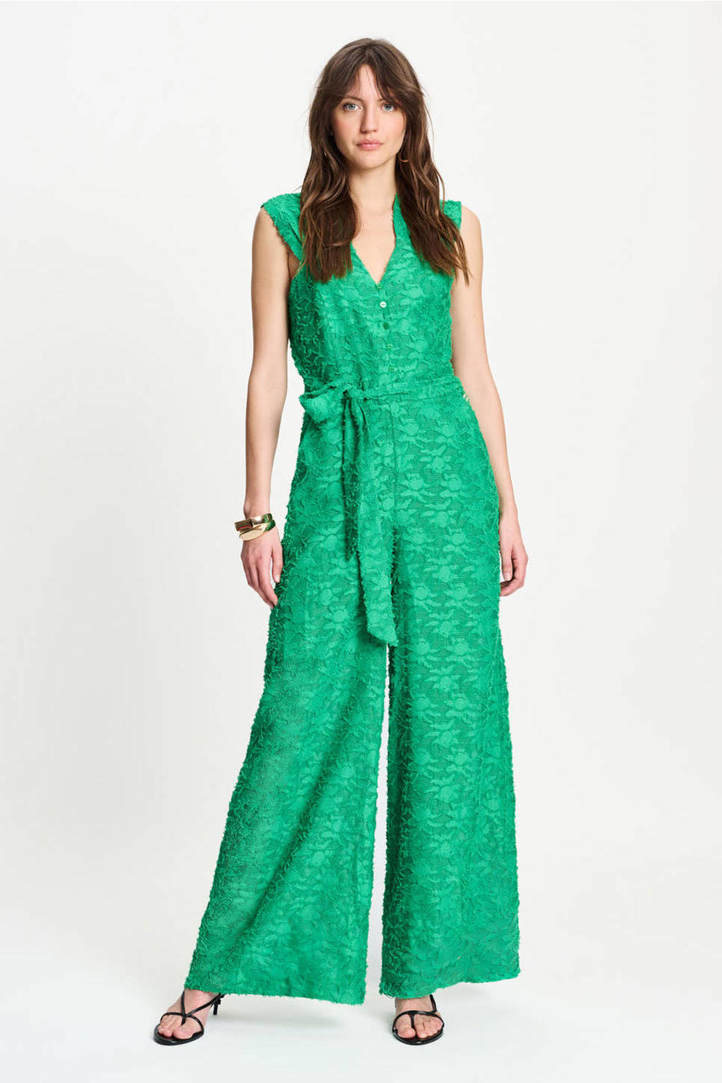 POM Amsterdam jumpsuit groen