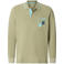Jan Vanderstorm +FIT Collectie regular polo Plus Size FREDMAR olijfgroen