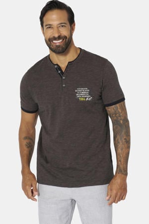 +FIT Collectie regular T-shirt Plus Size SEPPOR zwart