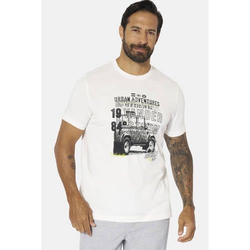 Jan Vanderstorm +FIT Collectie regular T-shirt Plus Size ATLE multi - (set van 2) afbeelding