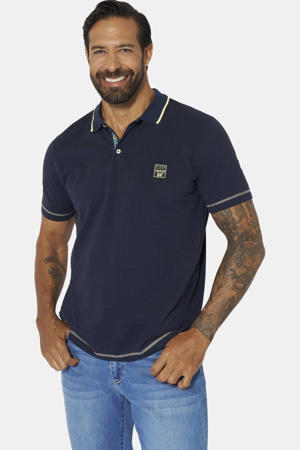 +FIT Collectie regular polo Plus Size JONATAR donkerblauw