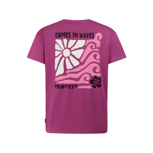 Protest T-shirt roze afbeelding