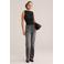 WE Fashion mouwloze top zwart