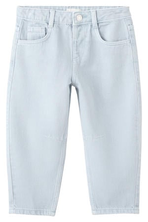barrel jeans light blue denim