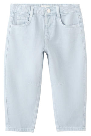 barrel jeans light blue denim