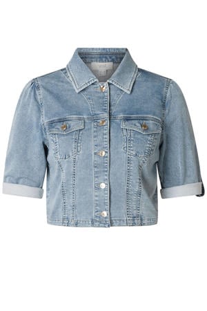 Spijkerjas medium blue denim