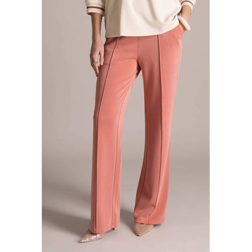 Yest straight regular waist broek oudroze afbeelding