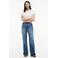 Tommy Jeans wide leg jeans - donkerblauw