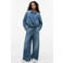 Tommy Jeans regular waist wide leg jeans - mediumblauw