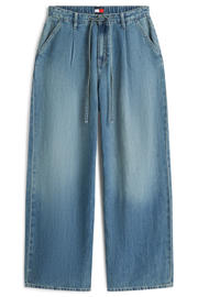 thumbnail: Tommy Jeans regular waist wide leg jeans - mediumblauw