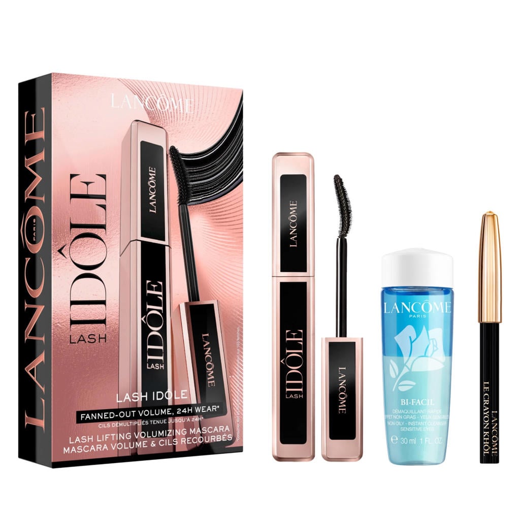 Lancôme Lash Idôle Lash Idôle mascara & Bi-Facil Eye make-up remover mascara set