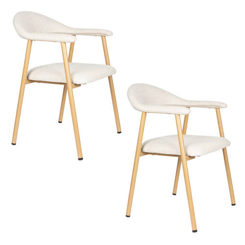 Housecraft Living eetkamerstoel (set van 2) Amy afbeelding