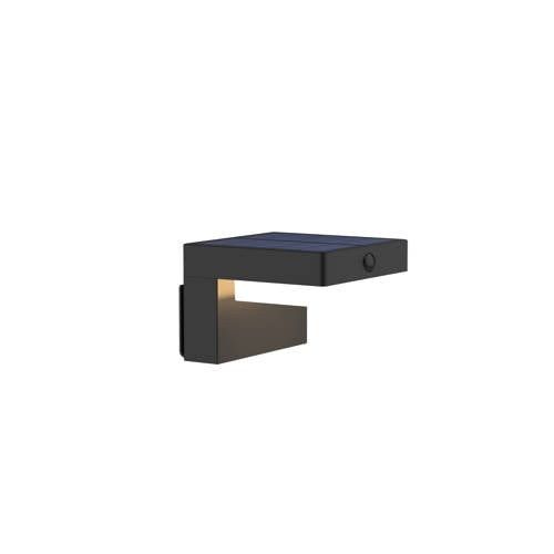 Luxform wandlamp buiten Dawson – zwart