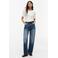 Tommy Hilfiger logo top met kabelpatroon  - wit