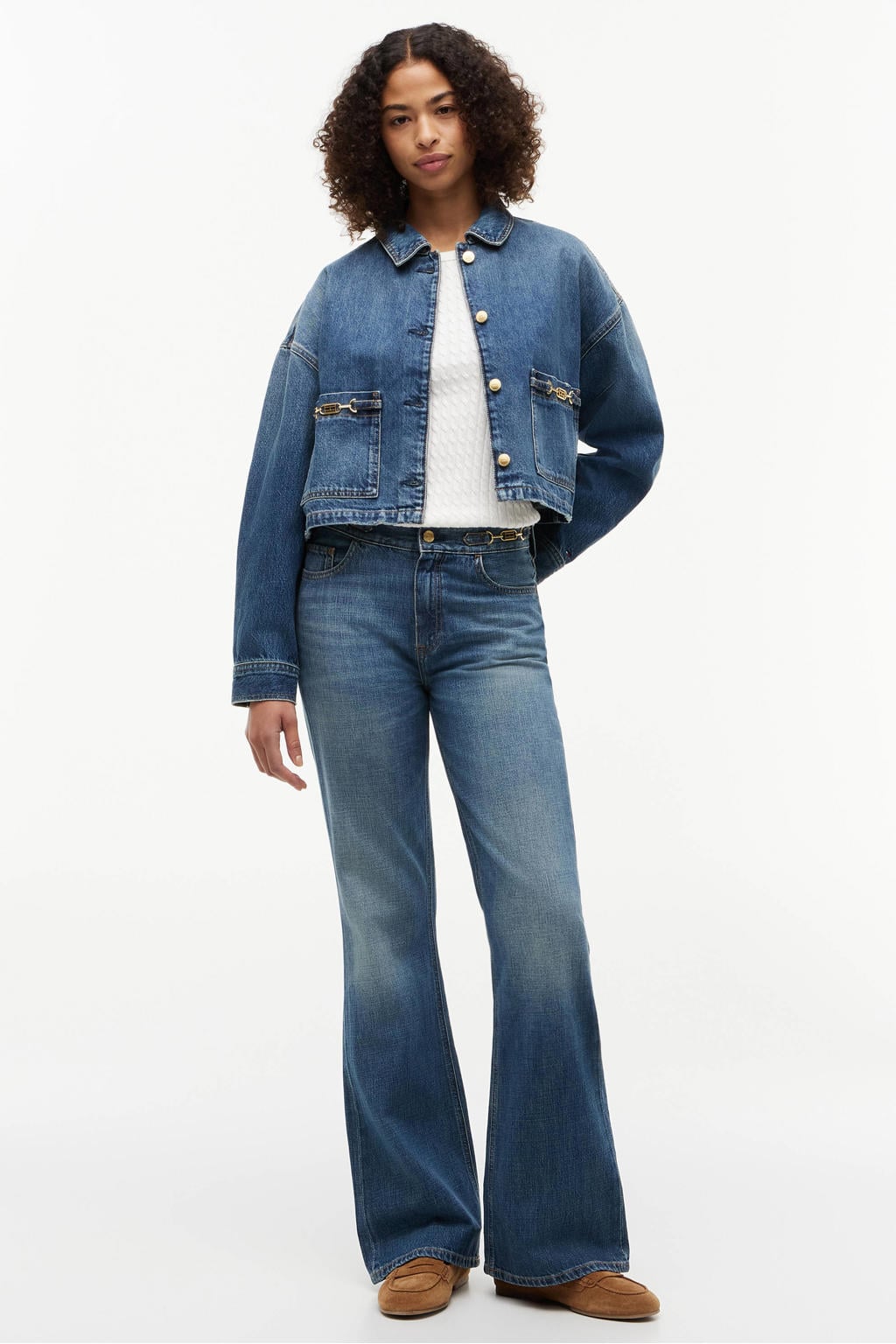 Tommy Hilfiger spijkerjas - mediumblauw
