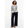 Tommy Hilfiger gebreid gestreept vest - ecru