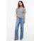 Tommy Hilfiger gestreepte T-shirt - wit