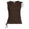 CALVIN KLEIN JEANS mouwloze top - donkerbruin