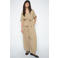 Mos Mosh barrel high waist broek camel