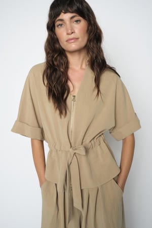 blouse camel