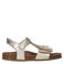 Clic! leren sandalen goud